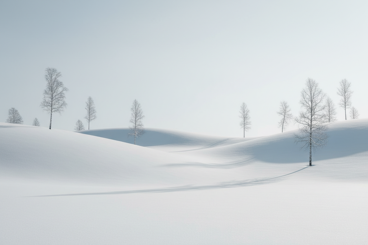 MINAMALISTIC WINTER WONDERLAND