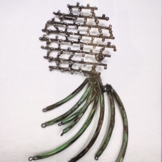 Pin - Sterling Silver with Enamel, KYK0348/20230545, Kyung Hee Kim
