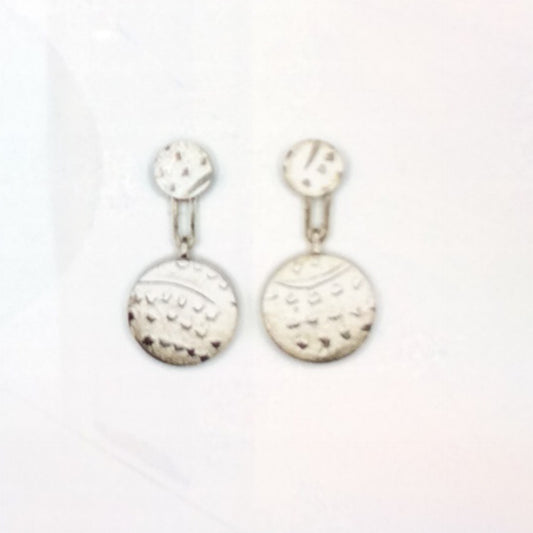 Sterling Silver Drops Earrings, MT0014/11, MONA TRUNKFIELD