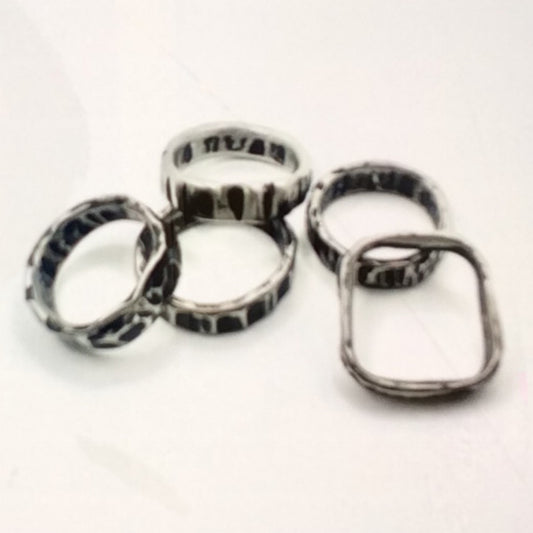 Small Steel Rings, JMD022, John McDavid