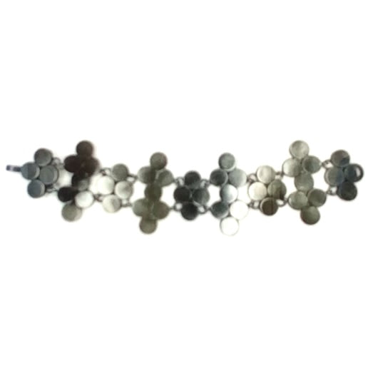 Sterling Silver Black Dots Bracelet, EB0126 , ELISA BONGFELDT