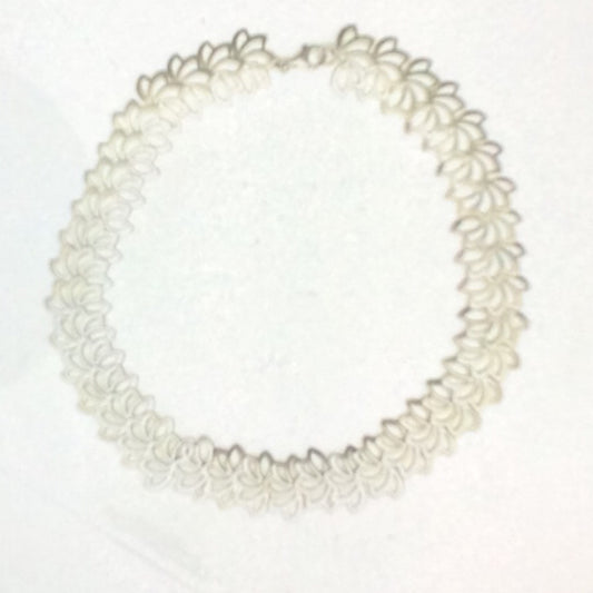 Sterling Silver Layered Lotus Necklace, KJD0063, Taboo Studio