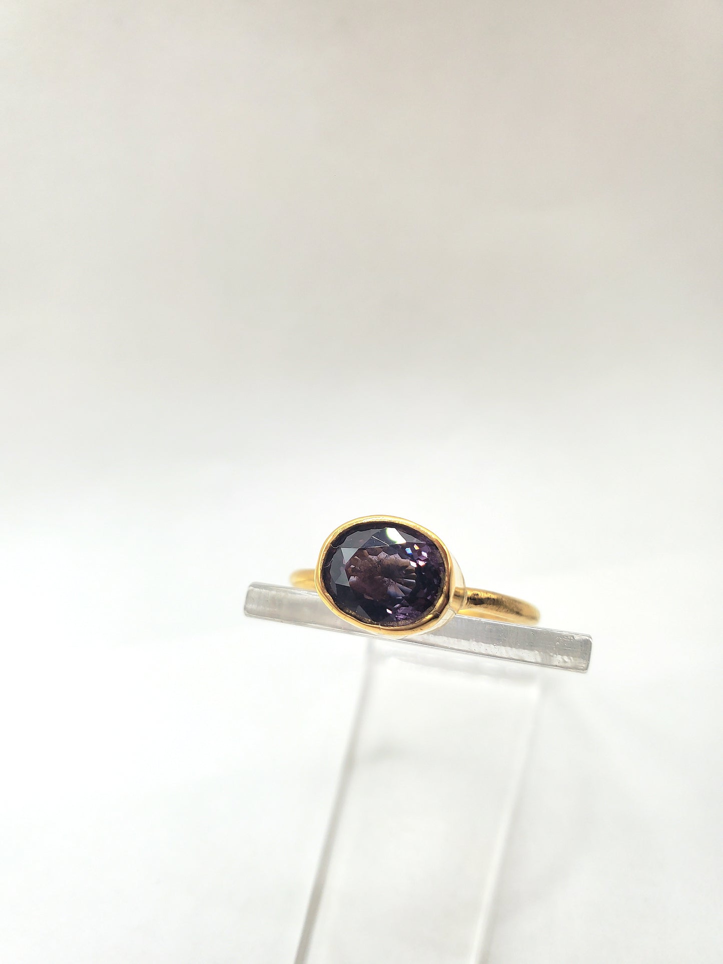 Spinel Ring in 22k Gold