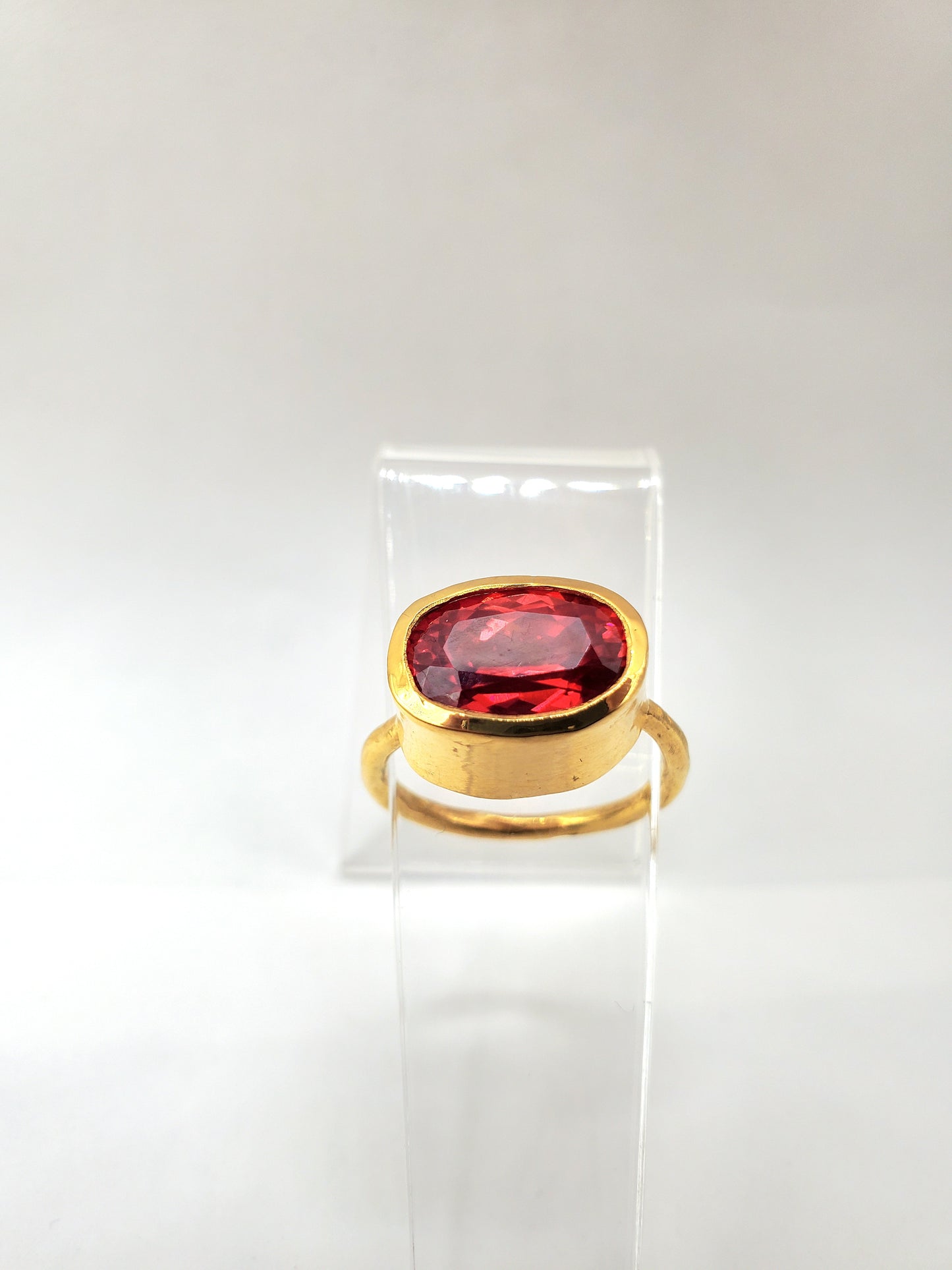 Zincite Ring in 22k Gold