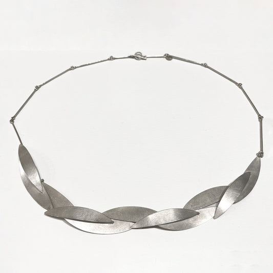Sterling Silver Flora Necklace 23'', Yu Jean Choi,  YC26-FLN01